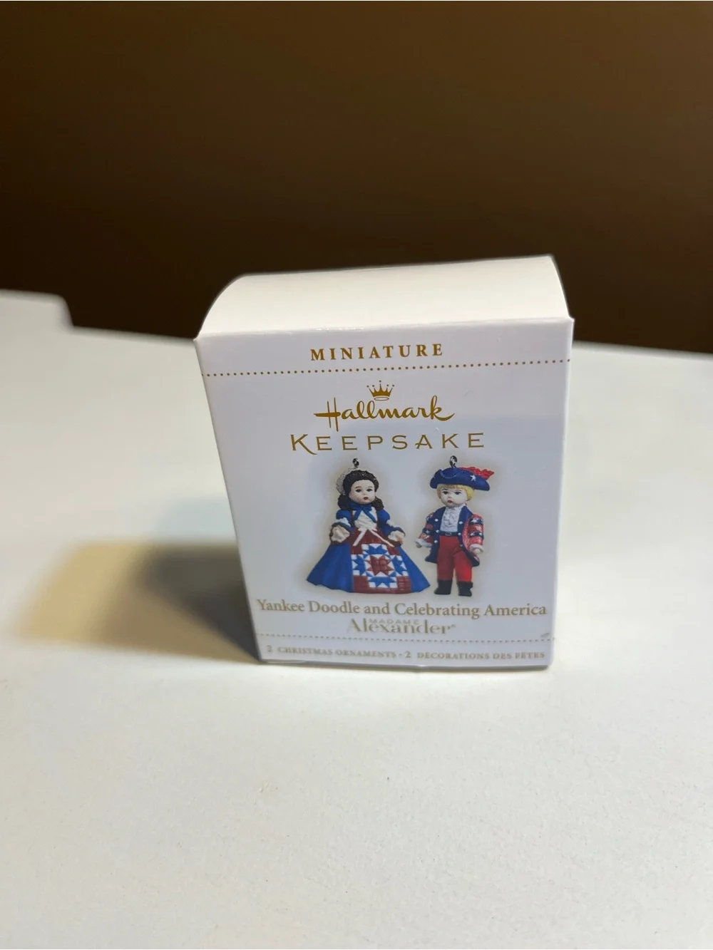 Hallmark2006 Yankee Doodle and Mad Miniature Ornaments
